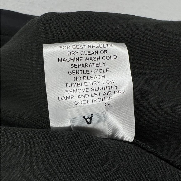 EILEEN FISHER Jacket Womens Large Gray Black Lightweight Washable Stretch Crepe - Picture 12 of 15